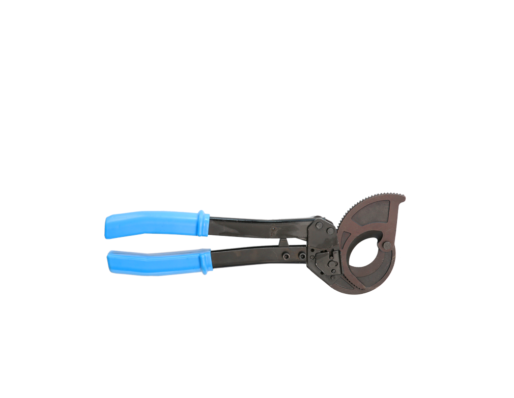 Mechanical ratchet cable cutter CC-500 for manual cutting power cable and wire