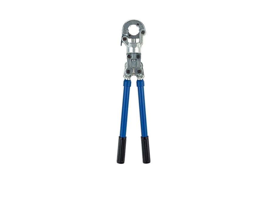 GYQ-1632 Flip-Open Tool Head Retractable Handle Manual Pipe Crimping Tool